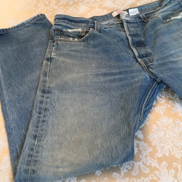 Levi’s vintage 501 straight leg button fly jeans - Picture 3 of 16